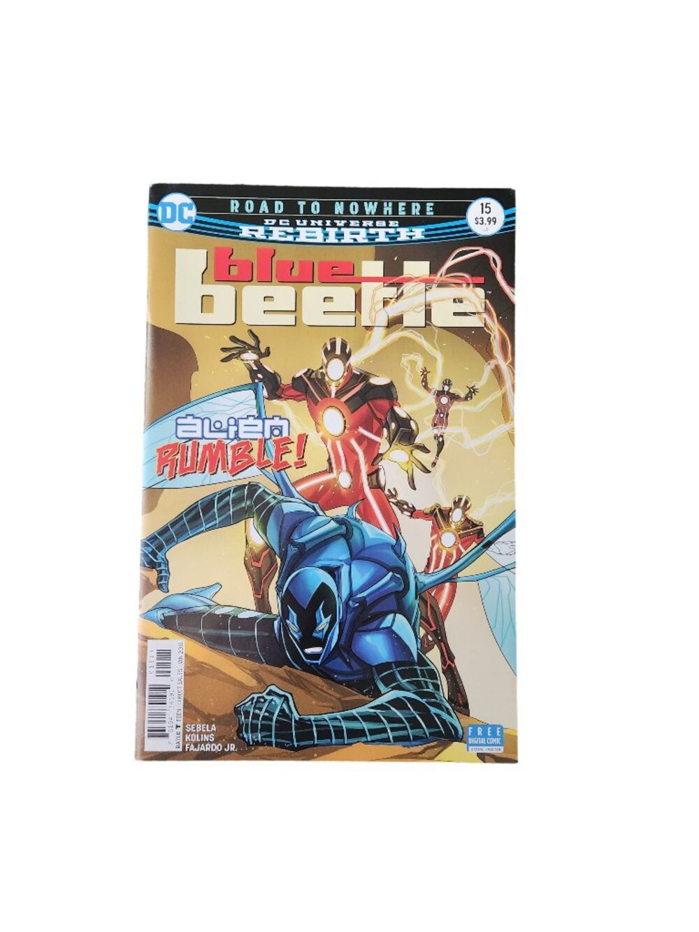 DC Comics Rebirth Blue Beetle #15 2018 Comic Book Collector Bagged Boarded